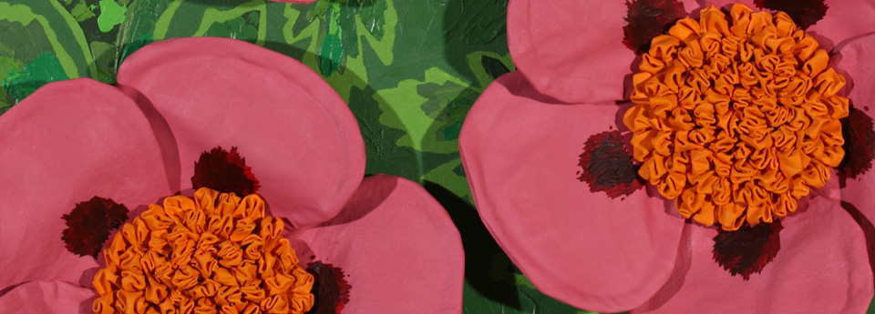 Rock Rose — 3D flower painting